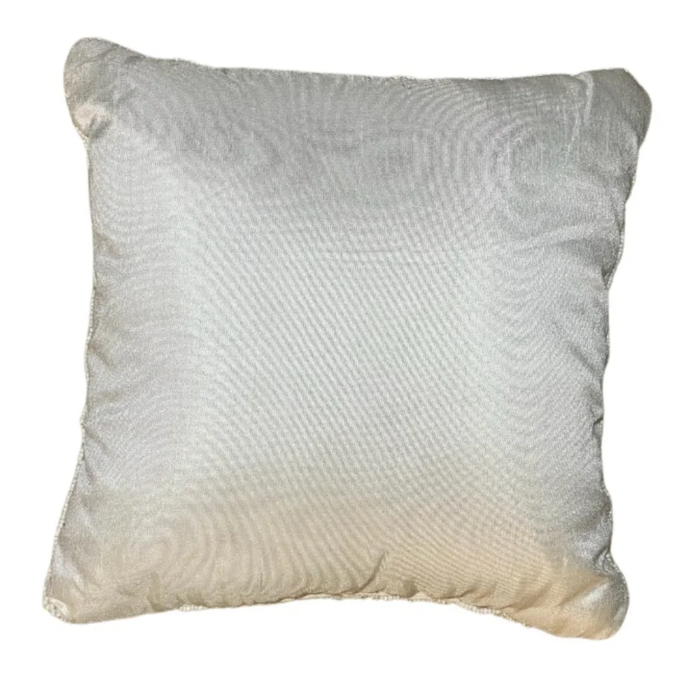 Hand Beaded Sugar Skull Decorative Accent Pillow
